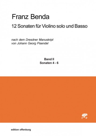 Benda, Franz (1709–1786): 12 Sonatas for Violin solo and Basso, Volume II