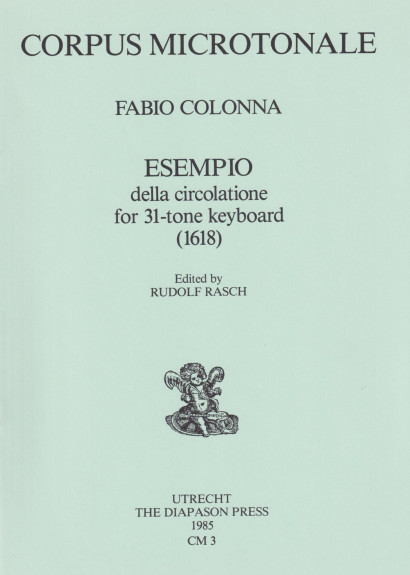 Colonna, Fabio (17.–18. Jh.): Esempio della circolatione for 31-tone keyboard (1618)