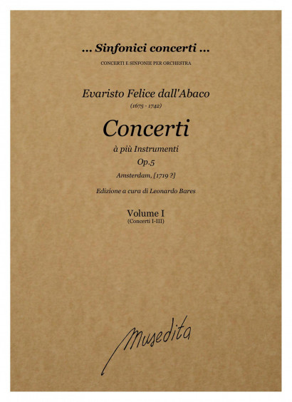 Dall’Abaco, Evaristo Felice (1675–1742): Concerti a piu Istrumenti op. 5