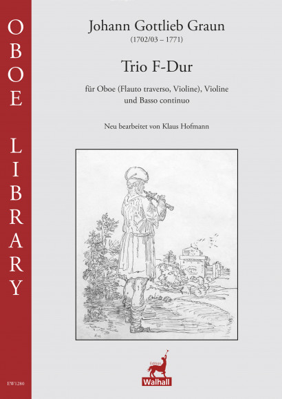 Graun, Johann Gottlieb (1702/03–1771): Trio F-Dur