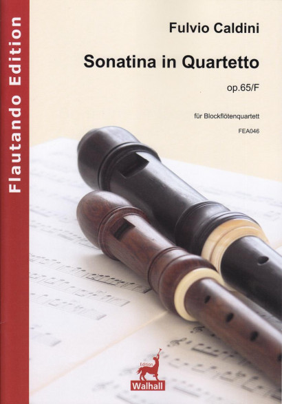 Caldini, Fulvio (*1959): Sonatina in Quartetto op. 65/F