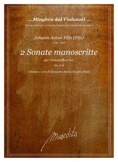 Filtz (Fils), Johann Anton (1733–1760): 2 Sonate manoscritte