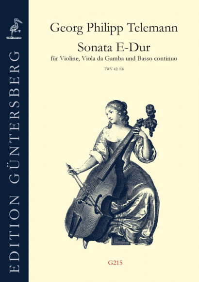 Telemann, Georg Philipp (1681–1767): Sonata E-Dur