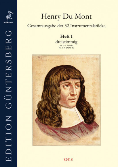 Du Mont, Henry (1610– 1684):<br />Gesamtausgabe der 32 Instrumentalstücke<br />Heft 1