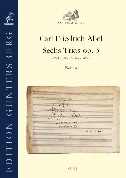 Abel, Carl Friedrich (1723–1787): Sechs Trios op. 3