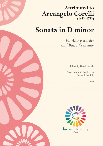 Corelli, Arcangelo ? (1653–1713): Sonata D minor