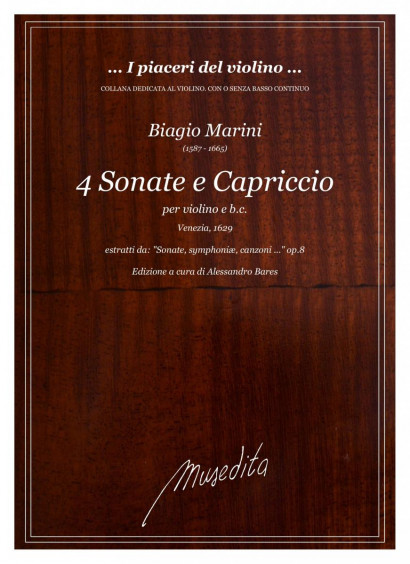 Marini, Biagio (1587–1665): 4 Sonate e 1 Capriccio