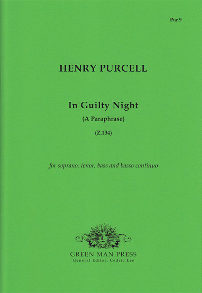 Purcell, Henry (1659-1695): In Guilty Night