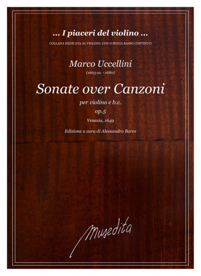 Uccellini, Marco (1603?–1680): Sonate over Canzoni op. 5